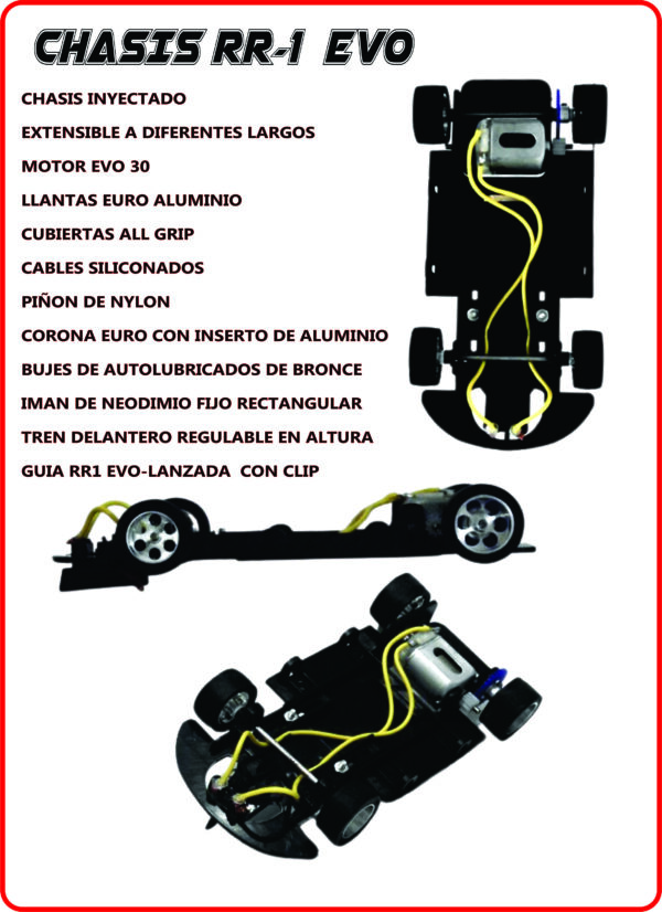 CHASIS RR1 EVO – Automundo Slot